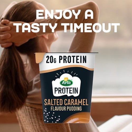 Arla Protein Salted Caramel Flavour Pudding