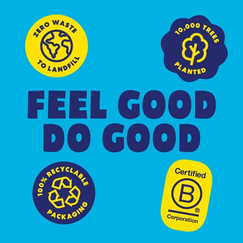 HAPPI Hydrate Blueberry and Lemon 4 Pack