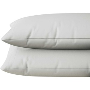 M&S Cotton Rich Oxford Pillowcases, Silver Grey