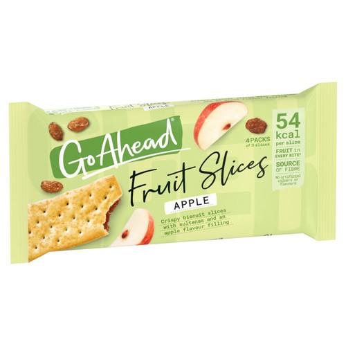 Go Ahead Apple Crispy Fruit Slices Snack Bars Multipack