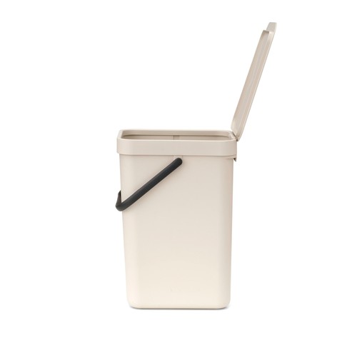 Brabantia Sort & Go Waste Bin Soft Beige 12 Litre