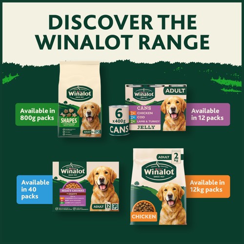 Winalot Meaty Chunks Mixed in Gravy Wet Dog Food