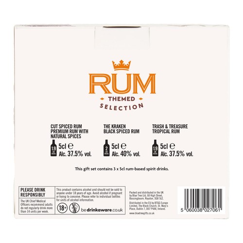 Premium Rum Trio Selection Gift Set