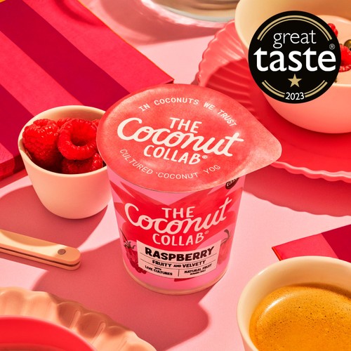 The Coconut Collab Raspberry Coconut Yoghurt 