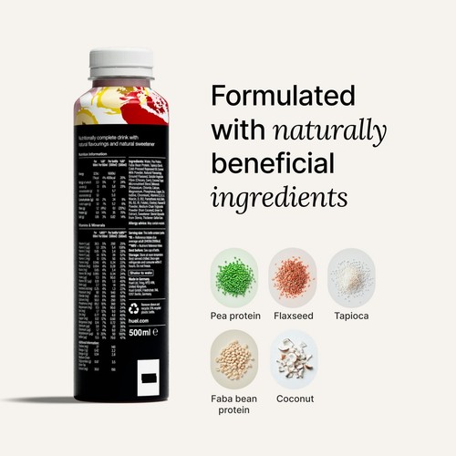 Huel Ready To Drink Black Edition Strawberry & Banana