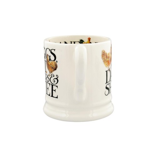 Emma Bridgewater Rise & Shine Eggs & Toast 1/2 Pint Mug
