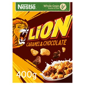 Nestle Lion Caramel and Chocolate Cereal