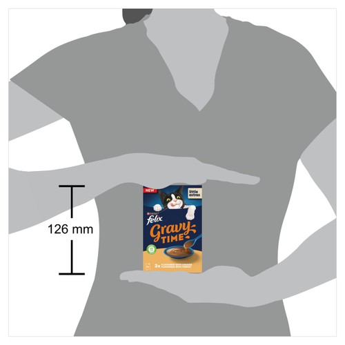 Felix Gravy Time Chicken and Turkey Wet Cat Food