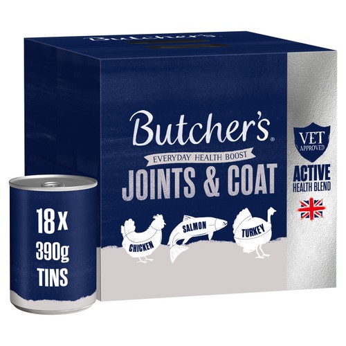 Butcher's Joints & Coat Dog Food Tins