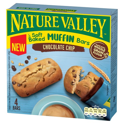 Nature Valley Muffin Bars Chocolate Chip Cereal Bars