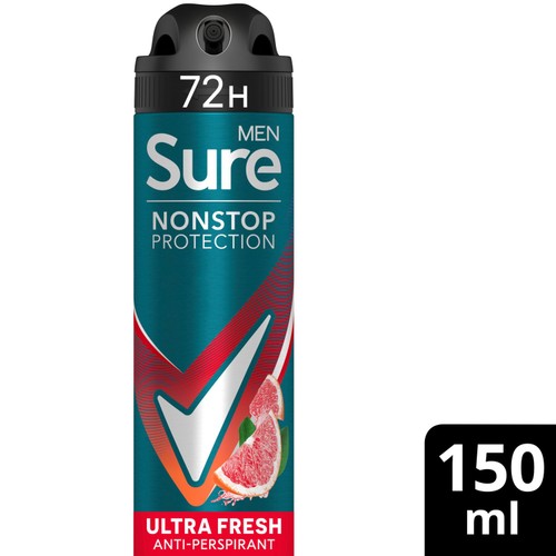 Sure Men 72hr Nonstop Protection Ultra Fresh Antiperspirant Deodorant