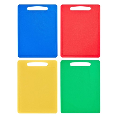 Chef Aid Large Multi-colour Chopping Board Set