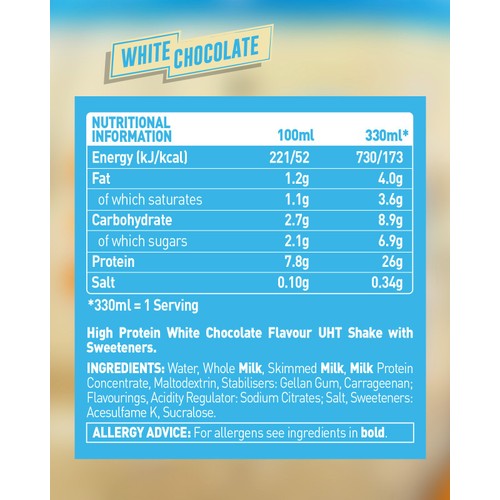 Grenade Protein Shake White Chocolate