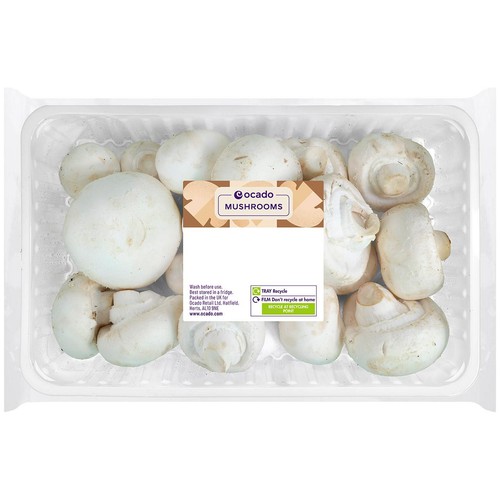 Ocado Family Pack Closed Cup Mushrooms