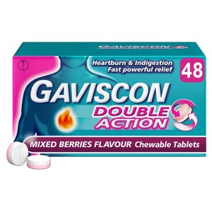 Gaviscon Double Action Heartburn & Indigestion Liquid Mint Flavour