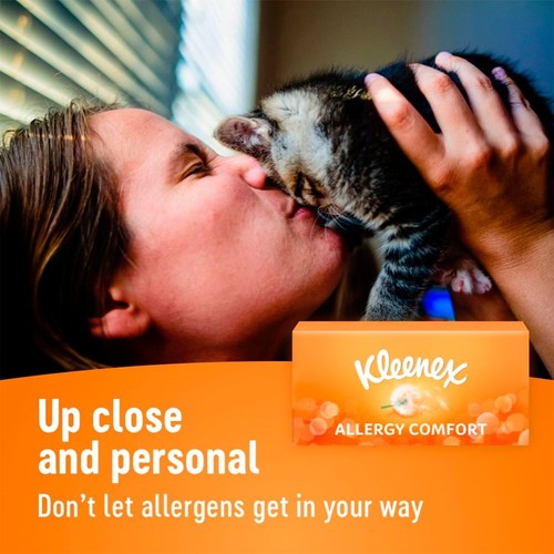 Kleenex Allergy Comfort Tissues Box