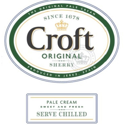 Croft Original Pale Cream Sherry