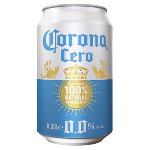 Corona Cero 0% Non-Alcoholic Lager Beer Can