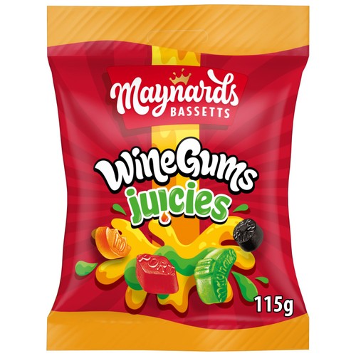 Maynards Bassetts Wine Gums Juicies Sweets Bag