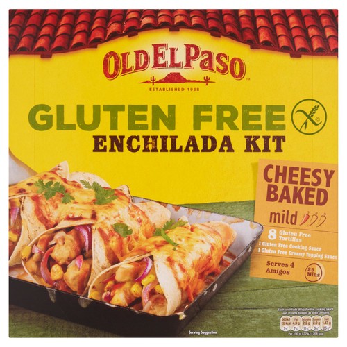 Old El Paso Mexican Gluten Free Cheesy Baked Enchilada Kit