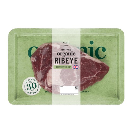 M&S Organic Ribeye Steak
