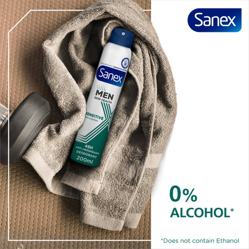 Sanex Men Sensitive Antiperspirant Spray Deodorant