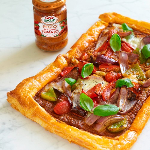Sacla' Sun Dried Tomato Pesto