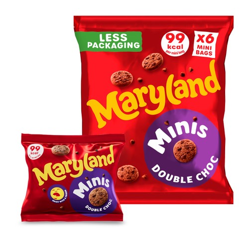 Maryland Cookies Double Chocolate Minis Multipack