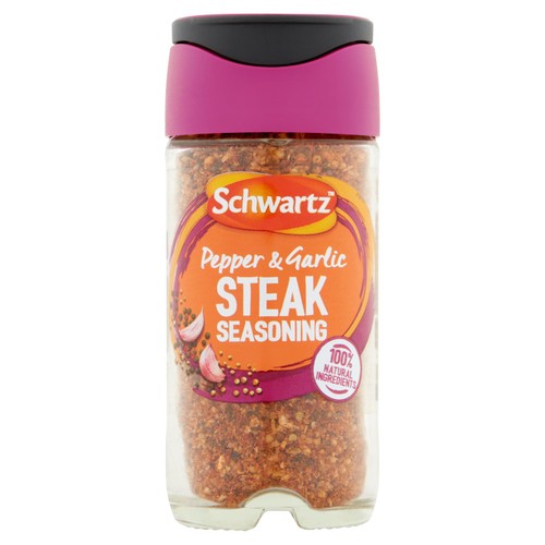 Schwartz Pepper & Garlic Steak Seasoning Jar