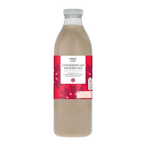 M&S Gingerbread Milkshake