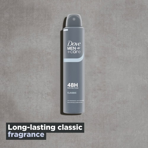 Dove Men+Care Antiperspirant Deodorant Classic Aerosol
