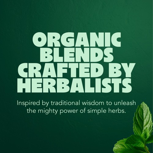 PUKKA Organic Three Mint Tea with Peppermint 40 Herbal Tea Bags