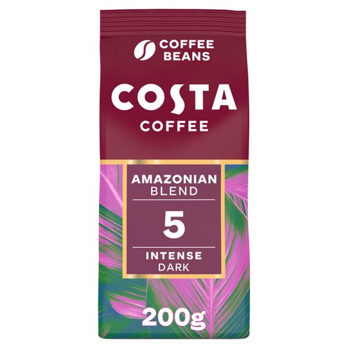 Costa Coffee Whole Beans Intensely Dark Amazonian Blend
