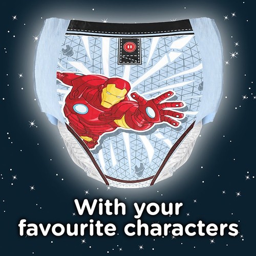 Huggies DryNites Boys Pyjama Pants, 4-7 Yrs (17-30kg)