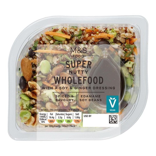 M&S Super Nutty Wholefood Salad