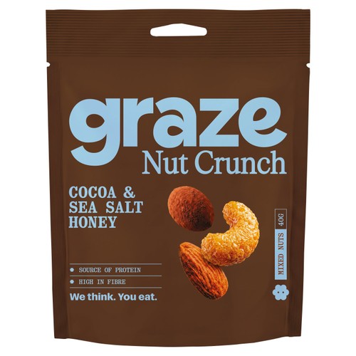 Graze Cocoa Sea Salt Nut Medley