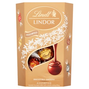 Lindt Lindor Assorted Chocolate Truffles Box 337g