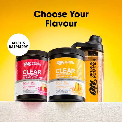 Optimum Nutrition Summer Fruit Ice Tea Clear & Collagen Powder