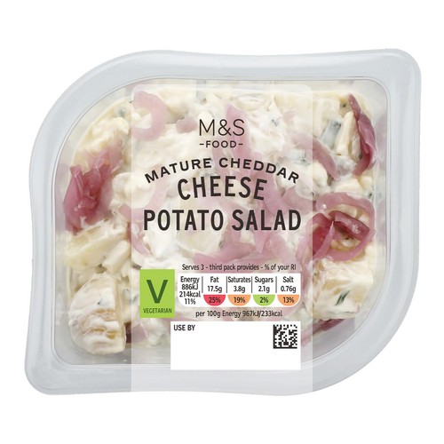 M&S Mature Cheddar Cheese Potato Salad