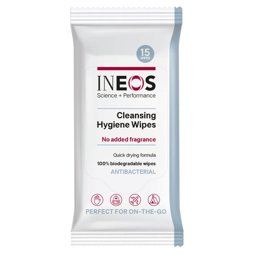 INEOS Hygienics Hand Sanitiser Wipes
