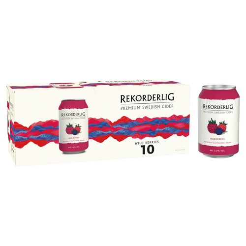 Rekorderlig Wild Berries Premium Fruit Cider Cans