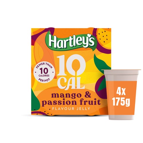 Hartley's 10 Cal Mango & Passionfruit Jelly Multipack