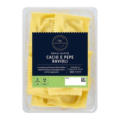M&S Collection Italian Burrata Cacio E Pepe Ravioli