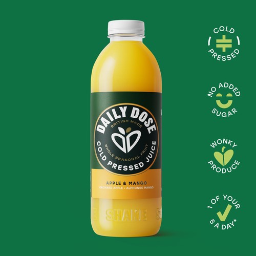 Daily Dose Seasonal Apple & Mango Juice
