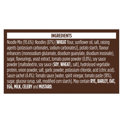 Pot Noodle Beef & Tomato Instant Noodles 114g