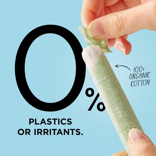 Mooncup Organic Cotton Applicator Tampons Medium