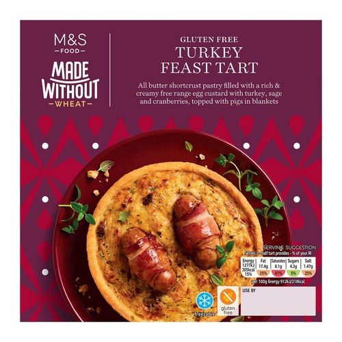 M&S Made Without Turkey Feast Tart
