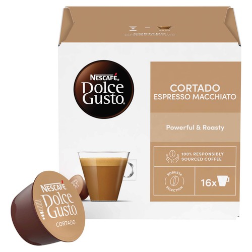 Nescafe Dolce Gusto Cortado Espresso Macchiato Pods