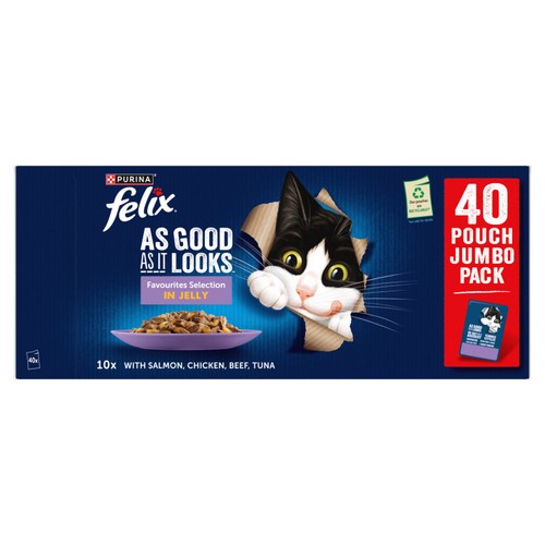Felix As Good As it Looks Favourites Selection Wet Cat Food