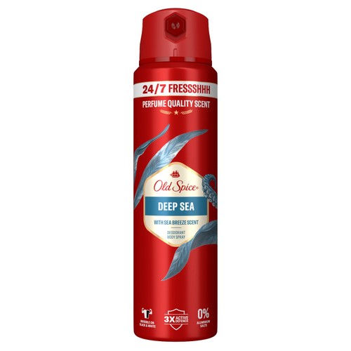 Old Spice Men's Deodorant Spray Deep Sea